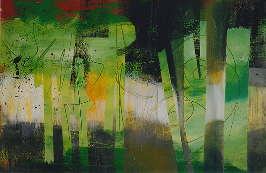 Landschaft in grn, 2009