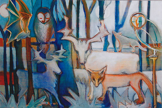 Verborgene Tiere im Winter, 2011